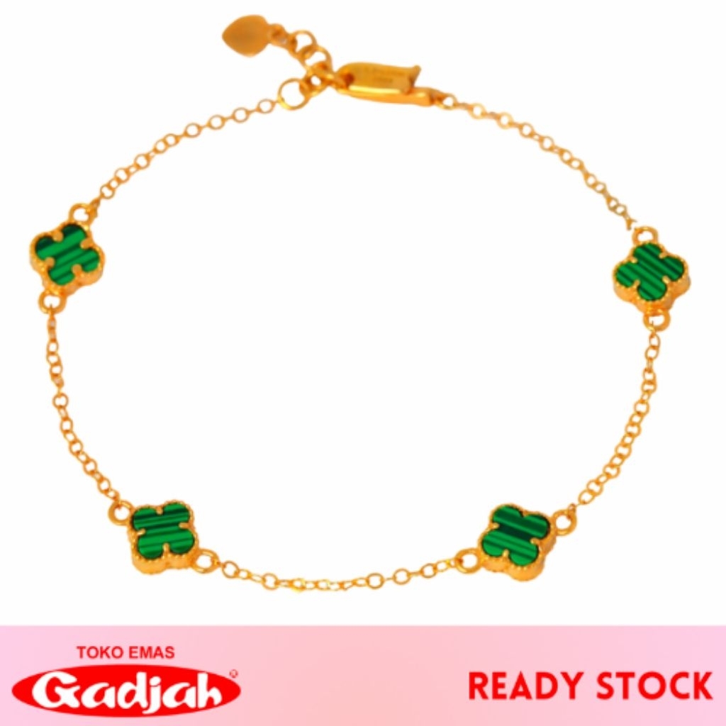 Gelang Emas VC 4 Daun - Toko Emas Gadjah