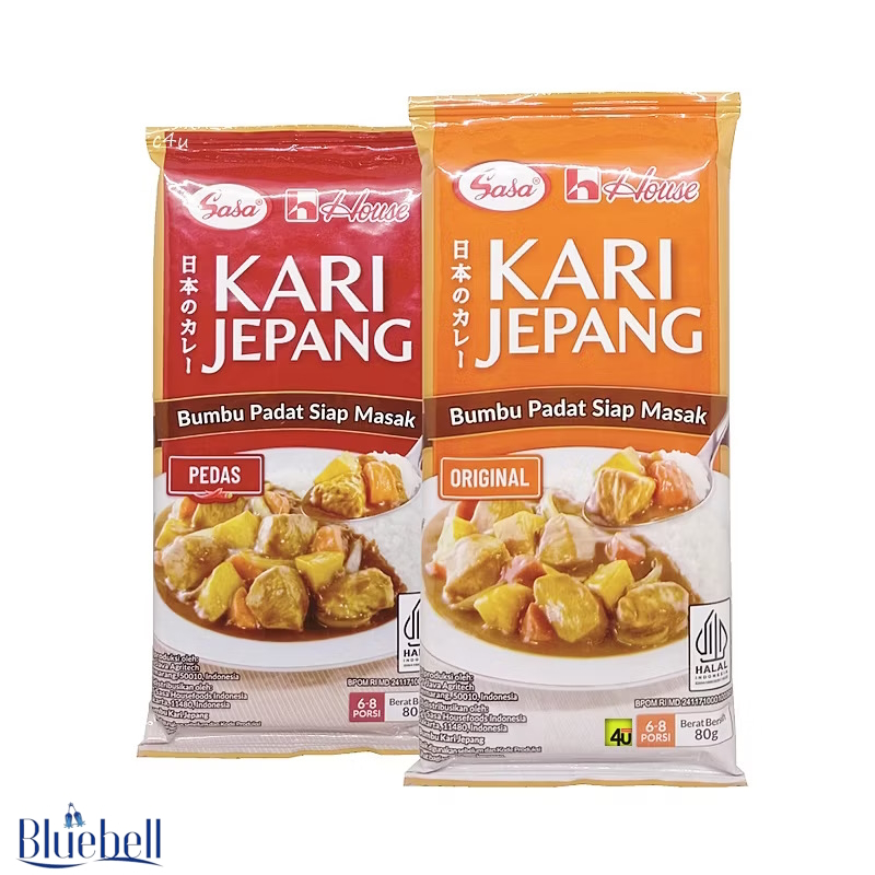 

Bumbu Padat Kari Jepang Sasa House 80 Gram Varian Original dan Pedas