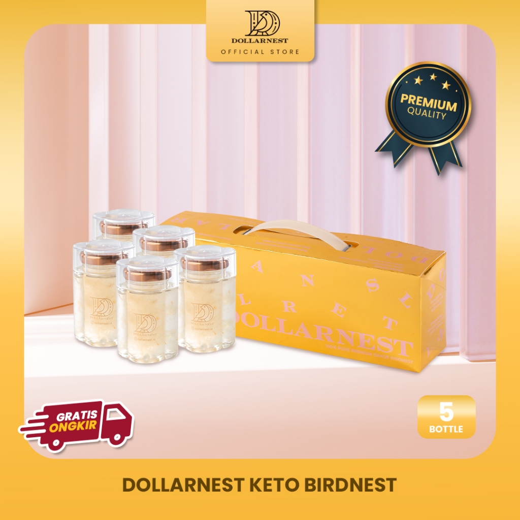 

Dollarnest Ready to Drink Diabetic Friendly - Minuman Sarang Burung Walet Birdnest No Sugar Siap Minum