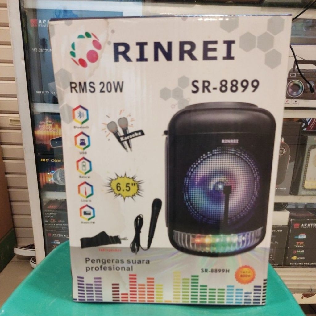 Speaker RINREI SR 8899 speaker 6,5"
