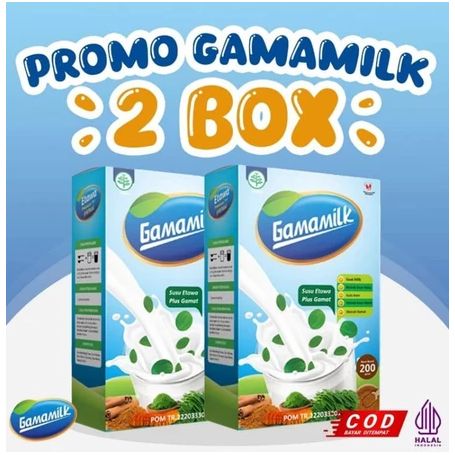 

GAMAMILK PAKET 2 BOX - Susu Etawa Plus Ekstrak Gamat - Original