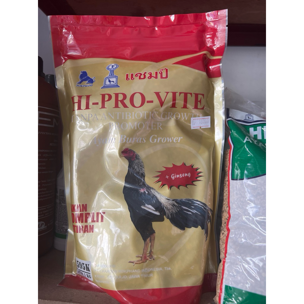 hi pro vite 595 k pakan komplit butiran