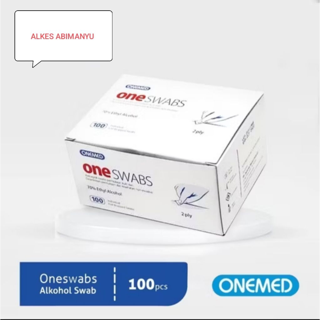 ALKOHOL SWAB ONEMED - ALCOHOL SWAB ONEMED _TISSUE ALKOHOL SWAB