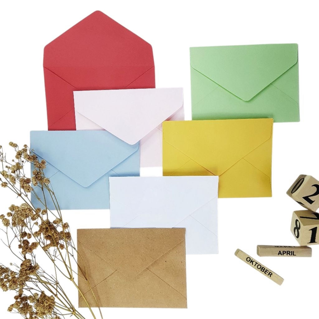 

Isi 10 pcs Amplop 6x8cm 8x11cm Amplop Kecil Amplop Mini Amplop Warna Warni Amplop Aesthetic Amplop Kondangan