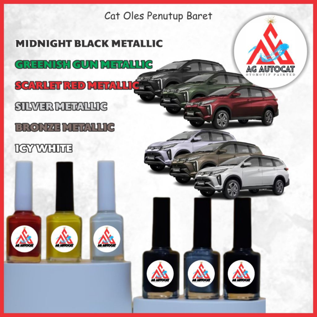 CAT OLES PENGHILANG BARET MOBIL DAIHATSU TERIOS NEW HITAM, HIJAU, MERAH, SILVER, COKLAT, PUTIH ALL V