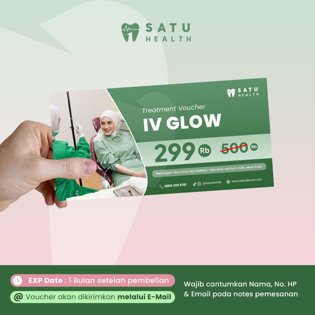 SATU DENTAL - IV Glow / Infus Vitamin