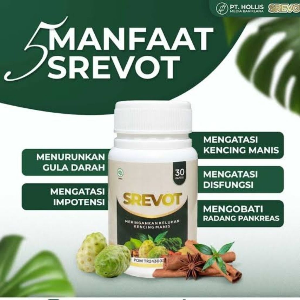 

READY SREVOT ORIGINAL HERBAL DIABETES