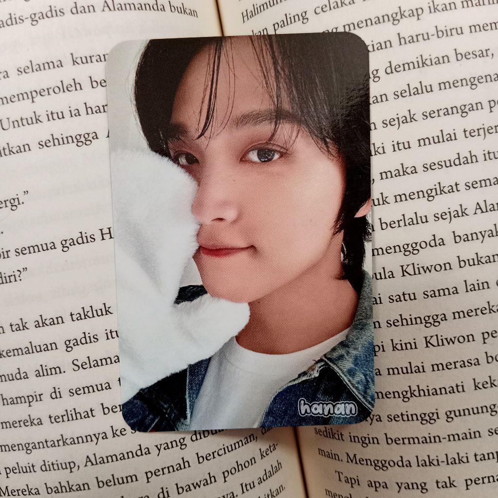 (BACA DESK) READY PHOTOCARD LEE HAECHAN NCT 127 THE GREAT UNITY PVC CARD HOLDER