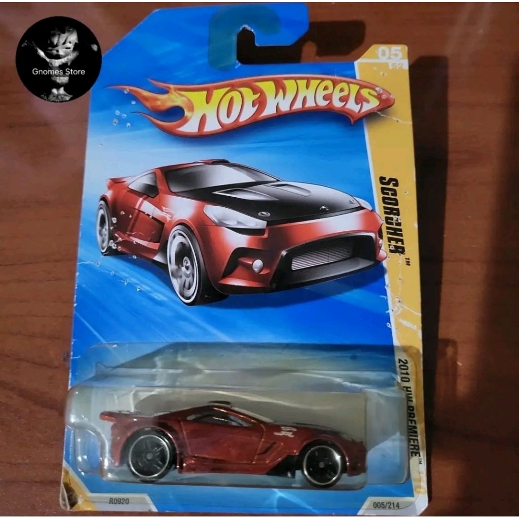 Hot Wheels Scorcher 2010 HW Premiere Red