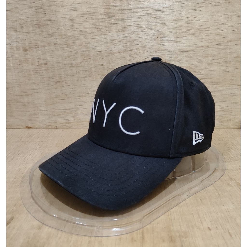 Topi New Era 9Forty A frame NYC Black Original Preloved