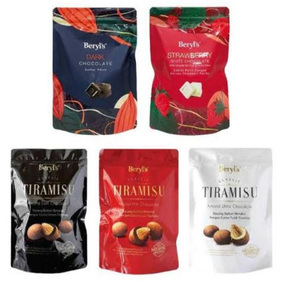 

BERYL'S Chocolate 280g Classic Tiramisu Almond Chocolate 300g