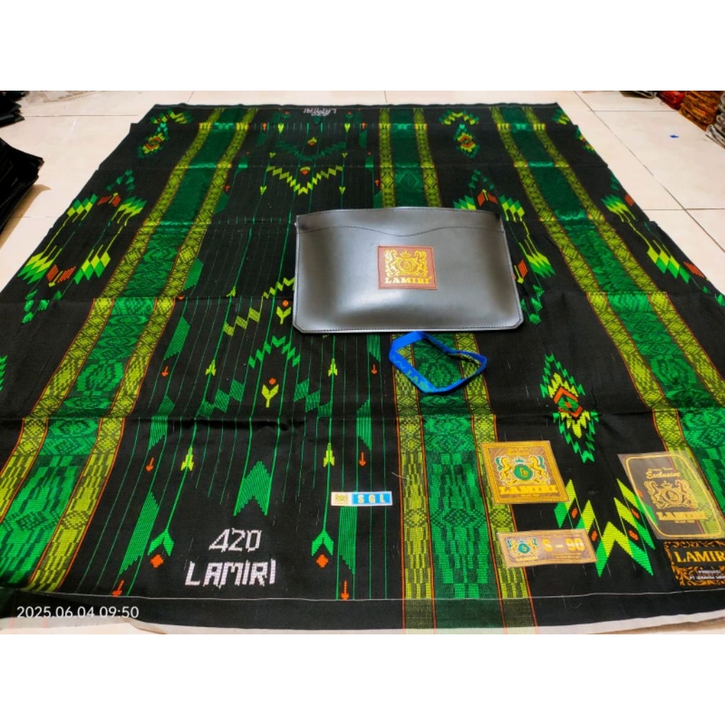 SARUNG LAMIRI TIPE SGE FULL SONGKET 420 JAHITAN TENGAH FULL SUTRA BISA COD