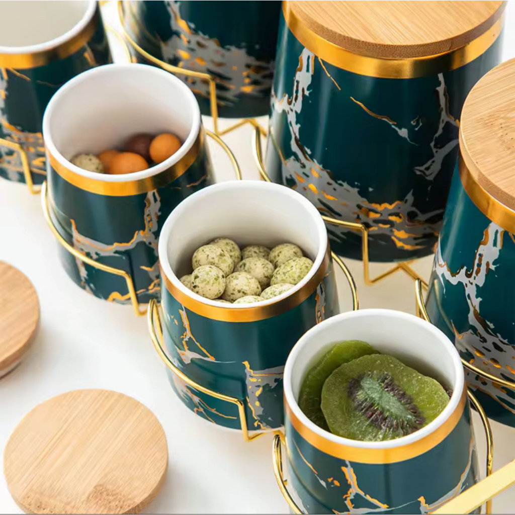 Satuan NEPAL Wadah Bumbu Keramik Kopi Gula Teh Harga Satuan