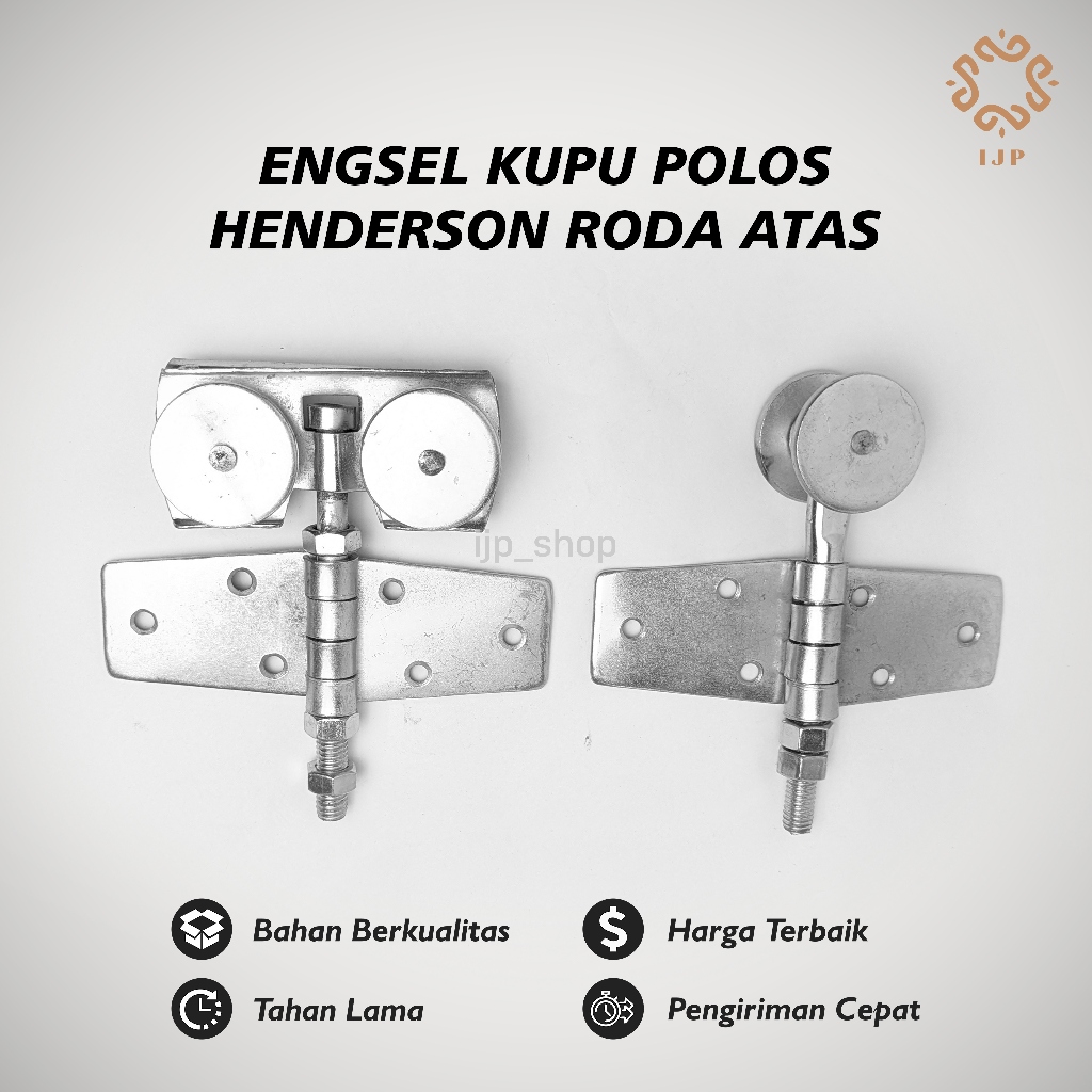 Roda Atas Double Kupu Engsel Henderson Lebar Roda Atas Singgle Pintu Lipat Kayu Dan Besi