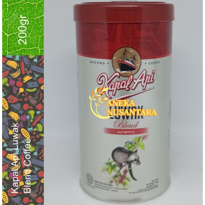 

Kapal Api Luwak Blend Coffee 200 gram Kopi Luwak 200g Kapal Api