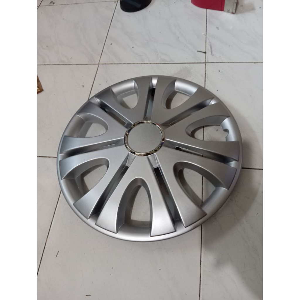 cover velg dop roda mobil avanza xenia calya sigra apv traga hilux rangga L-300 ring 14 silver