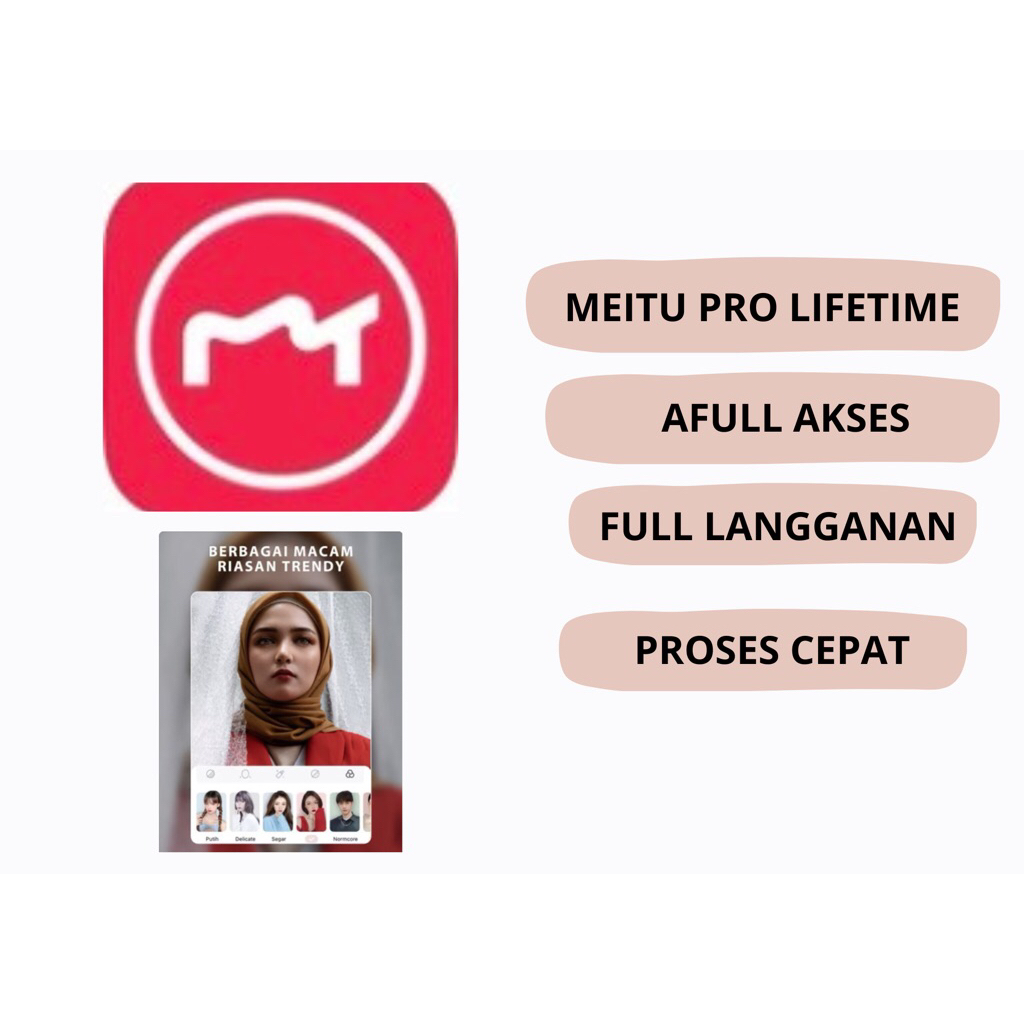 MEITU PRO PREMIUM FULL PACK iOS ANDROID READY