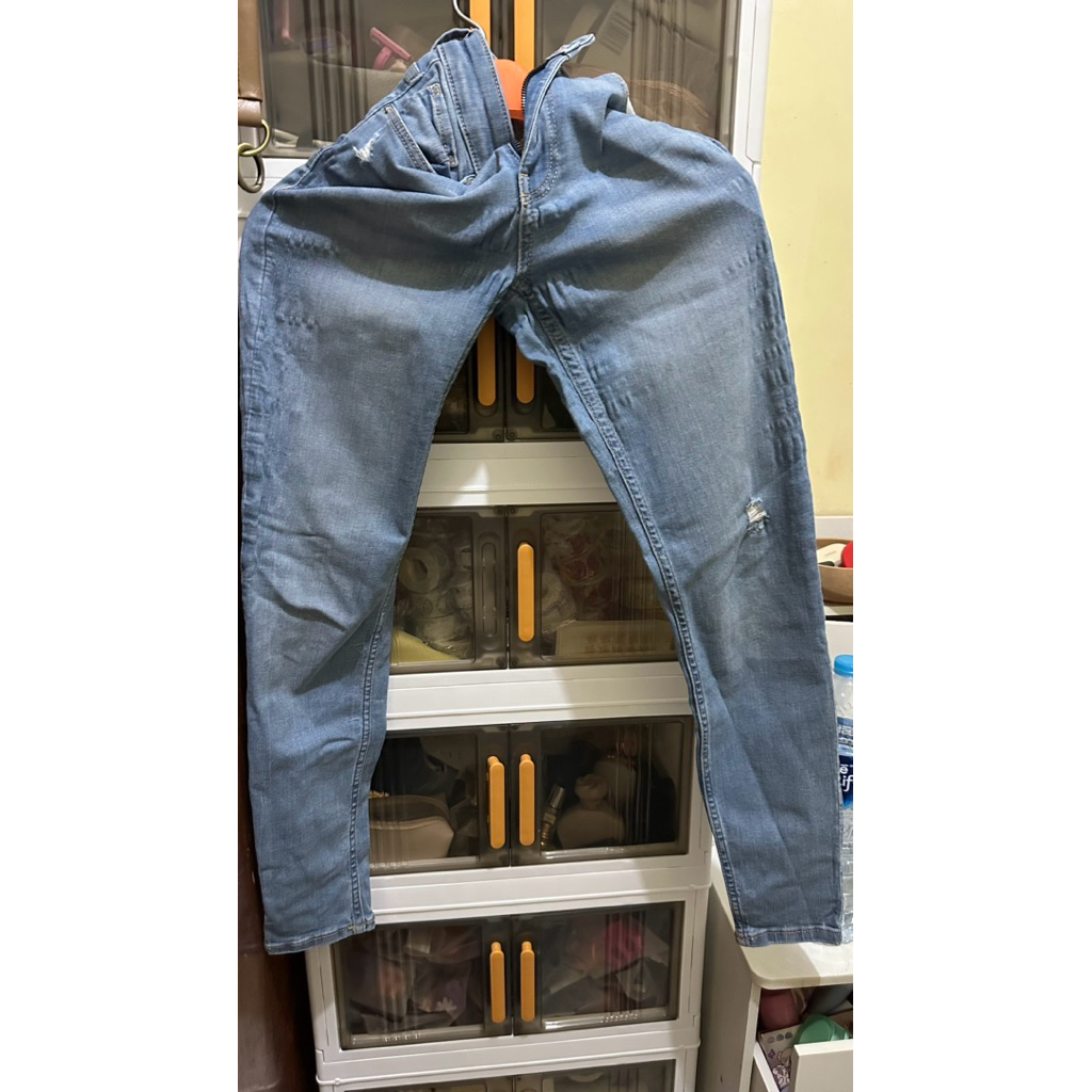 CELANA JEANS ZARA BERSHKA ROK DUYUNG PRELOVED