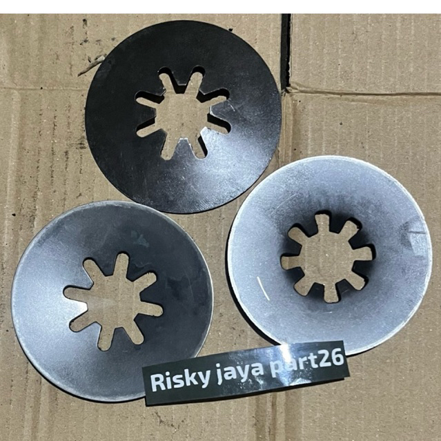 PLAT DIAFRAGMA MATAHARI KUPLING SUZUKI RC80 RC100 RC110 SGP - PER KOPLING BRAVO TORNADO CRYSTAL SPRI