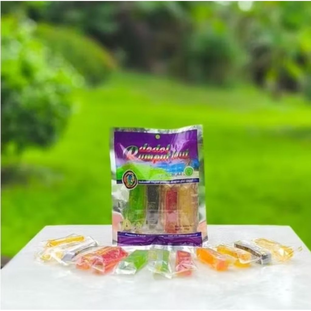 

Dodol rumput laut aluminiumfoil 90 gram