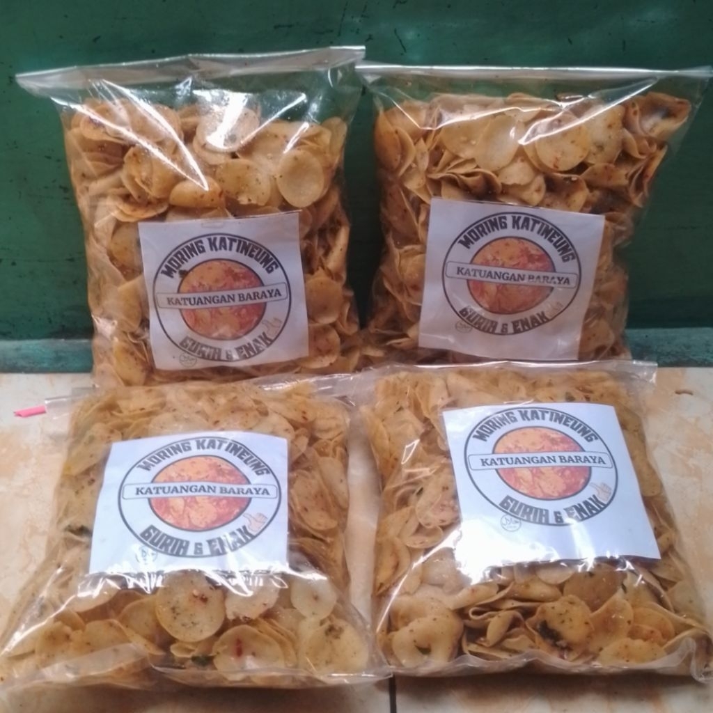 

moring pedas/gurih/cikruh 1kg