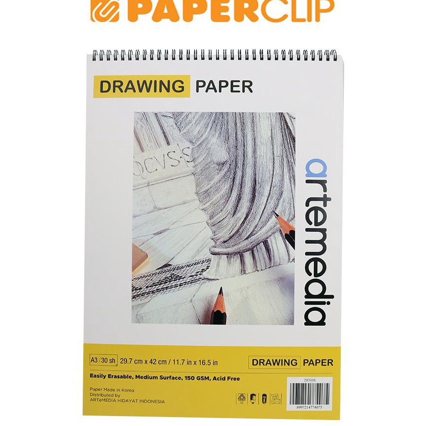 

KODE Q46Z BUKU GAMBAR SKETCHBOOK ARTEMEDIA A3 15GSM 2311