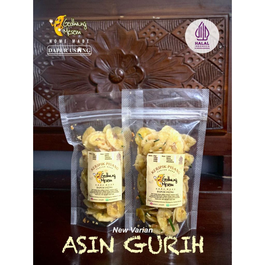 

kripik pisang gurih