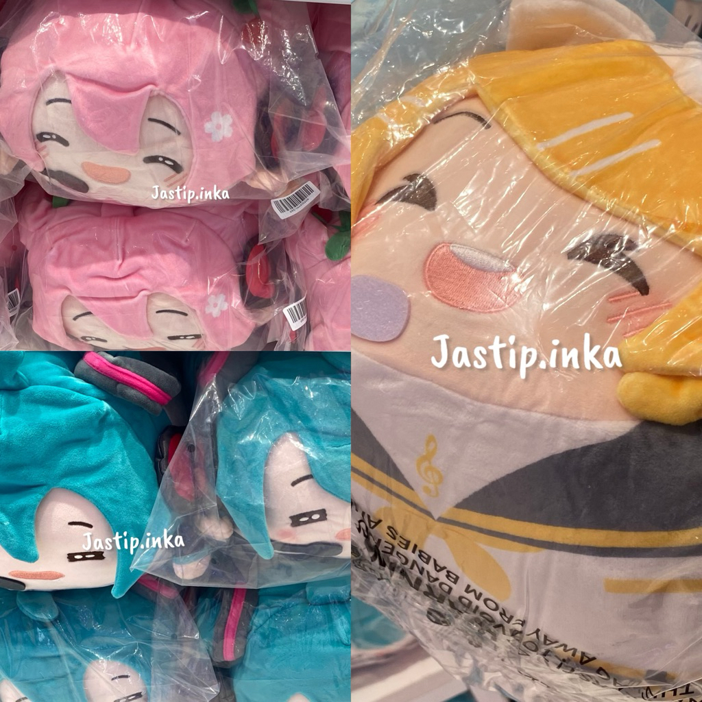 Miniso x Hatsune miku - boneka besar miku