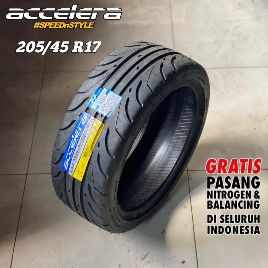 BAN ACCELERA 651 SPORT 205 45 R17 SEMISLICK SOFTCOMPOUND