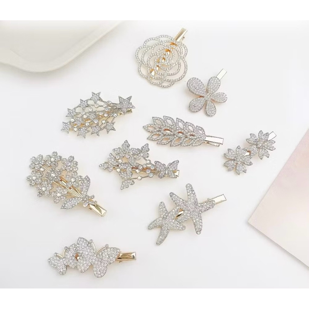 (COD) Jepitan Rambut Retro Korea Hair Clip Anak Jepitan Lucu Fashion Hair Clip Korea Pearl