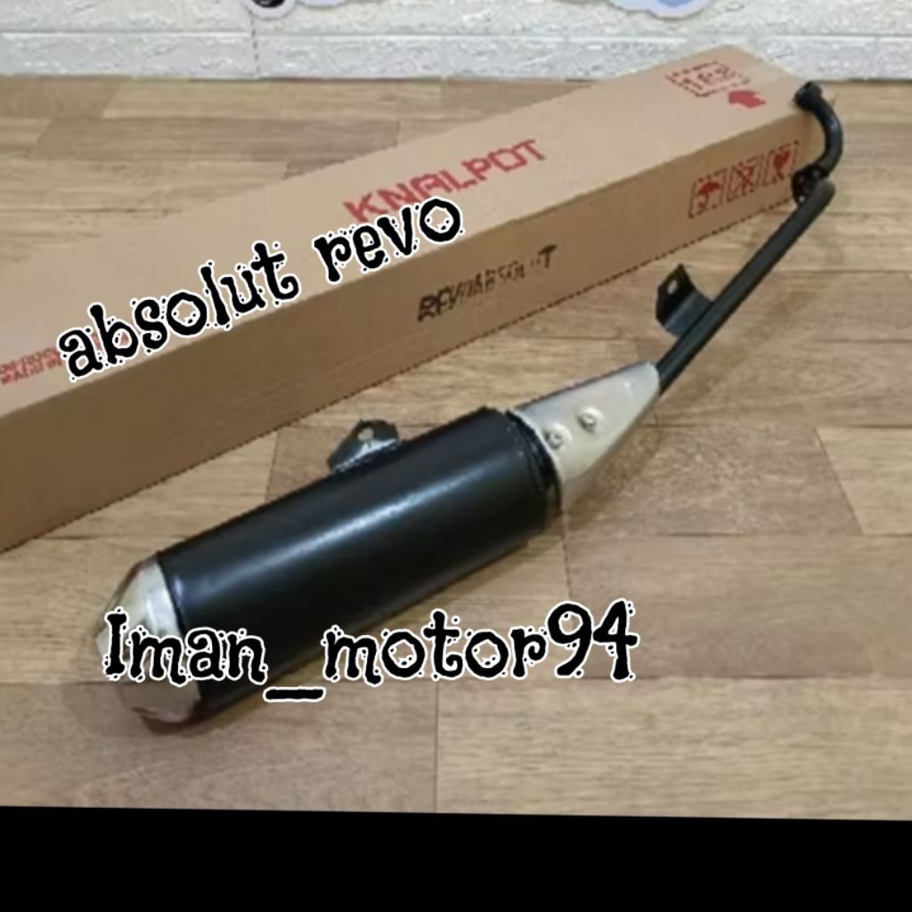 knalpot standar honda absolute revo 110cc