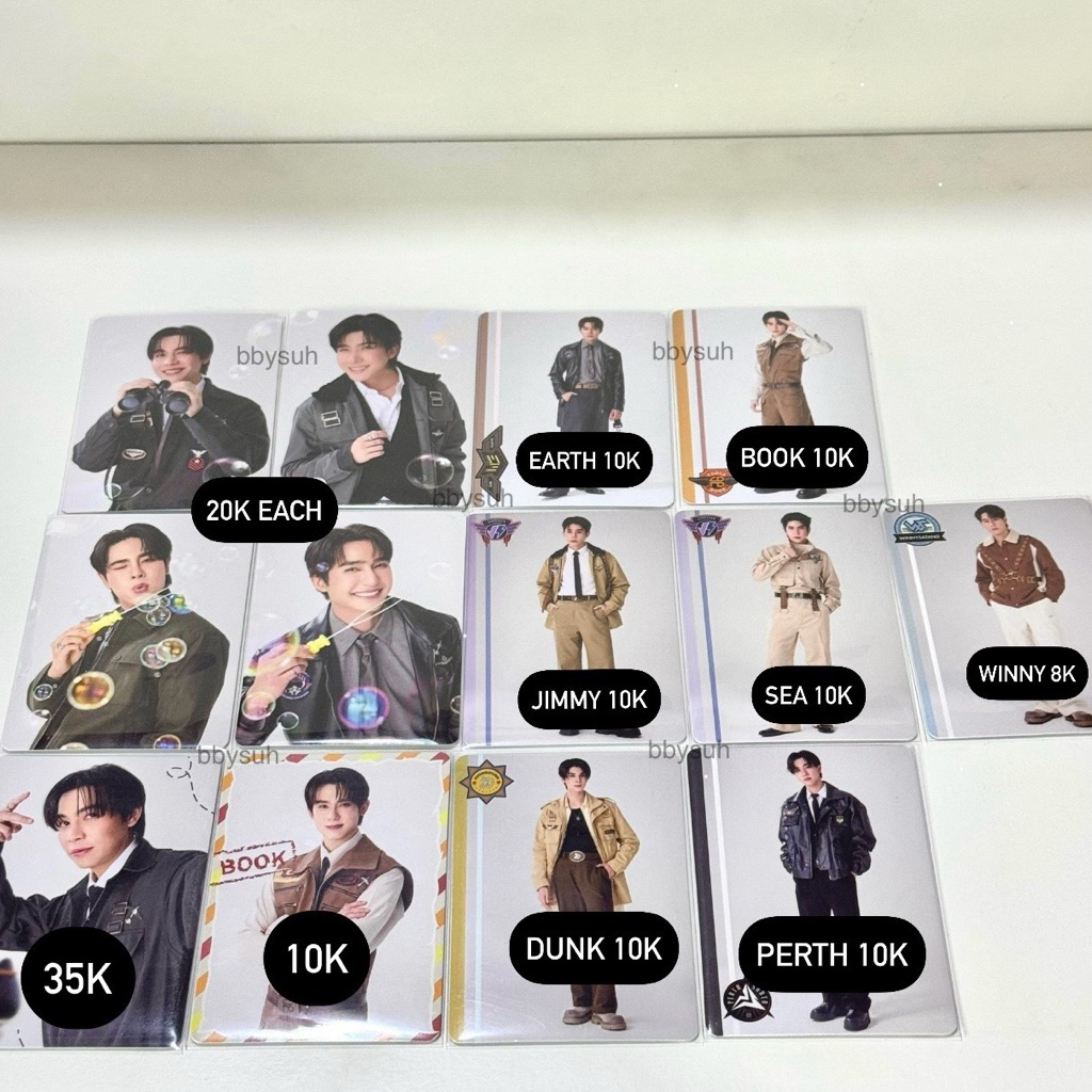 CC LOL FANFEST 2025 GMMTV SALE PHUWIN FORCE BOOK BOUN FIRST KHAO WINNY PERTH DUNK JIMMY SEA