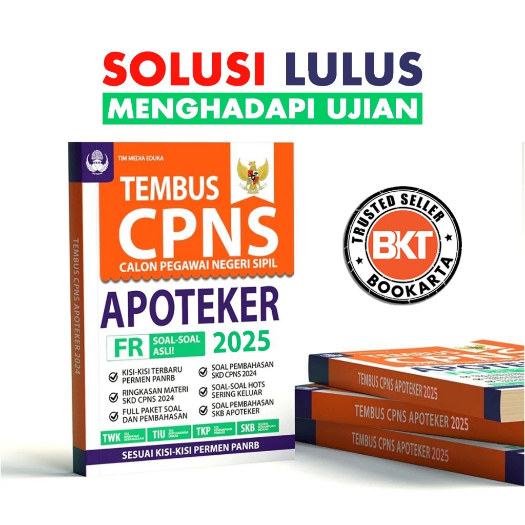 Buku Tes Cpns - Tembus TES CPNS APOTEKER 2025