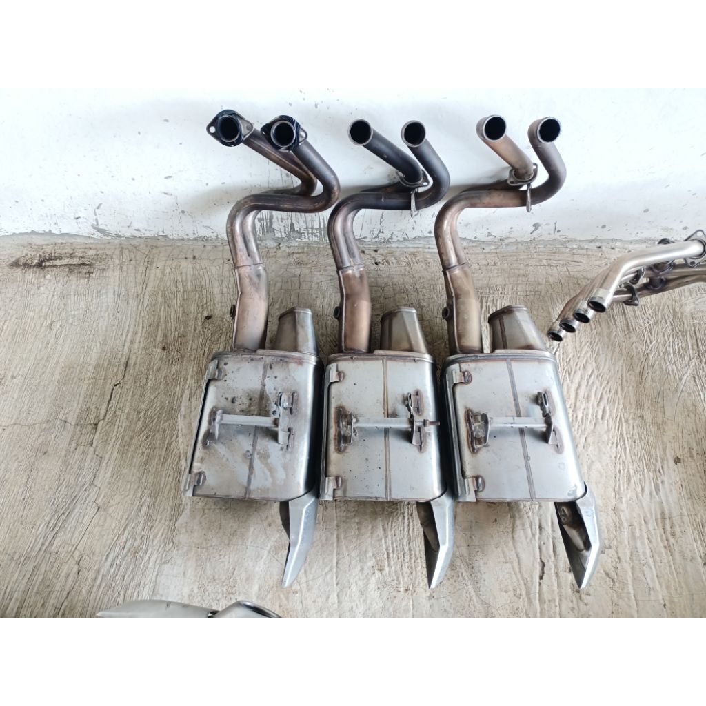 knalpot standar ER6 ER6N original copotan