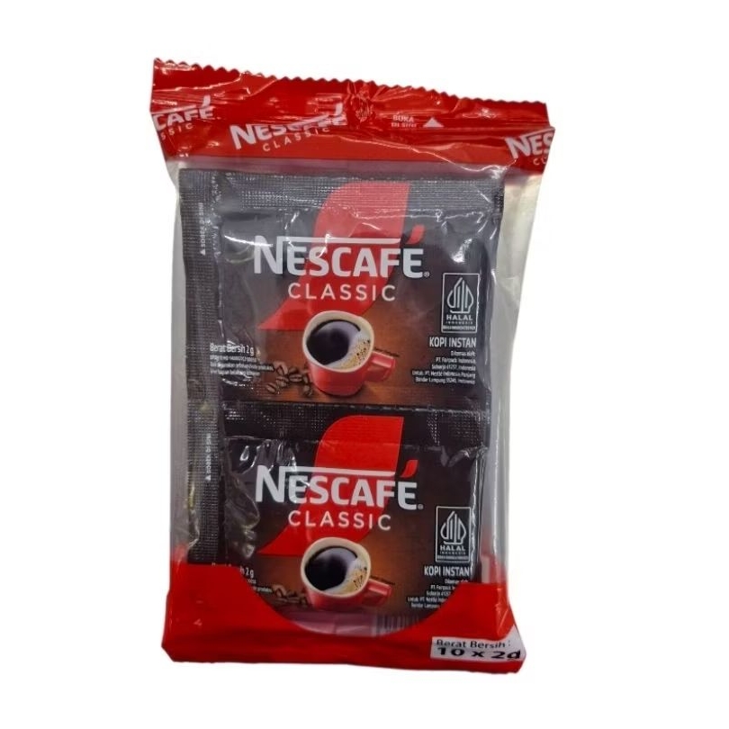 

Nescafe Kopi Klasik Instan Sachet 10 x 2 g