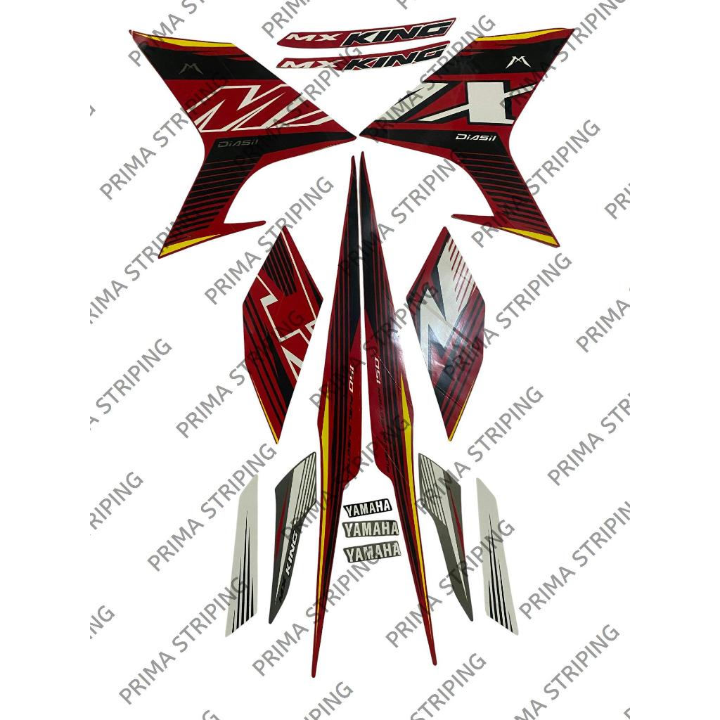 STRIPING STIKER MOTOR YAMAHA MX KING 150 2022 TERMURAH