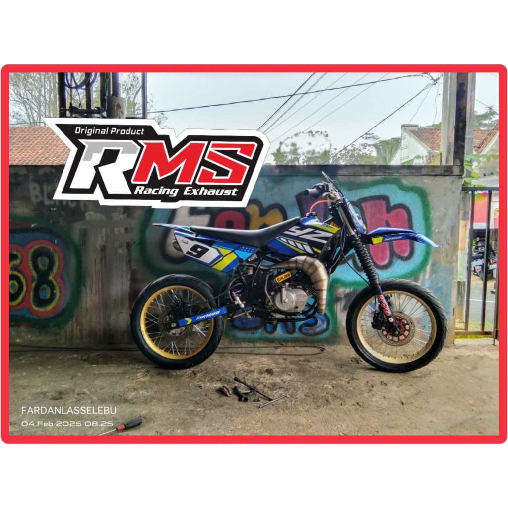 knalpot udang fizr f1zr force 1 rangka standar gtx trail