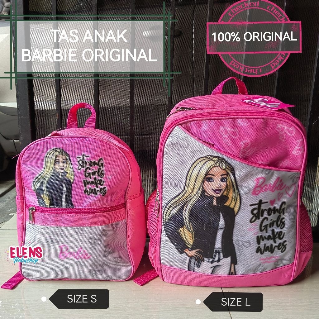 BARBIE Tas sekolah anak cewe original