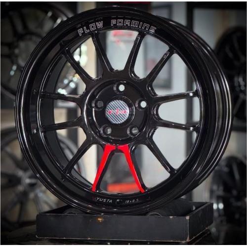 velg racing r18 pcd 5x114,3 YUSTA VENOM 5 FLOW FORMING velg ring 18 et 38 mobil Hrv civic crv terios