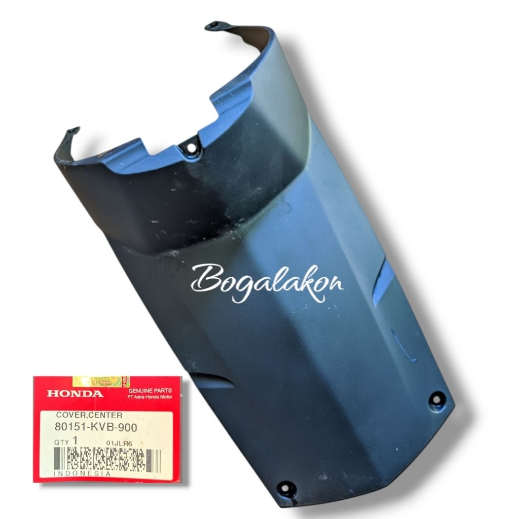 Cover center cover mesin bawah jok vario 110 karbu original ahm 80151kvb900
