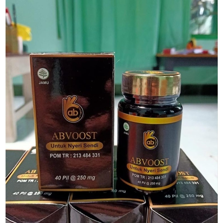 ABVOOST AB VOOST BPOM NEO BOOST PIL HITAM NEOBOSST 1 BOTOL ISI 40 PIL OBAT SENDI DAN SYARAF ORIGINAL