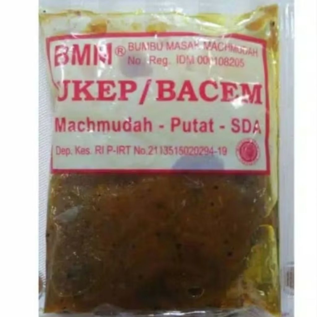 

BMM (Bumbu Masak Mahmudah) - Bumbu Ukep/Bacem