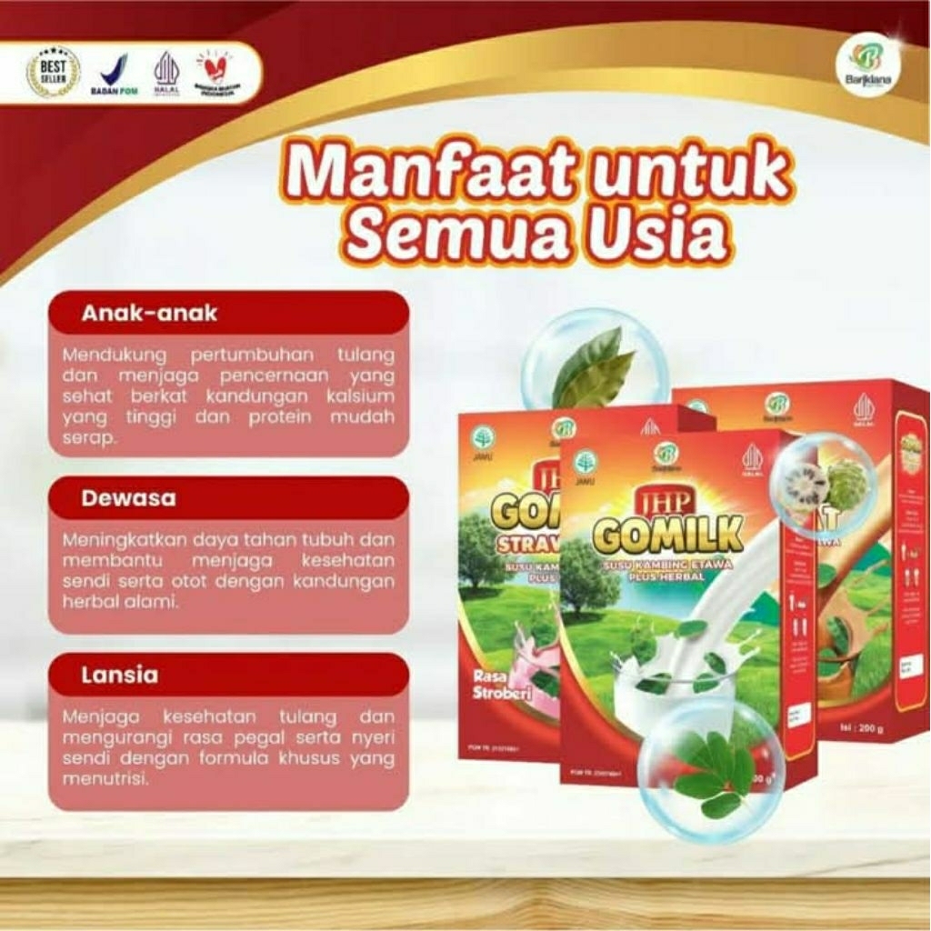 

SUSU KAMBING ETAWA GOMILK 200gr
