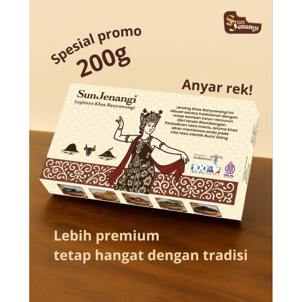

Oleh oleh jenang banyuwangi dodol, selo, tape, ketan hitam Kemasan baru