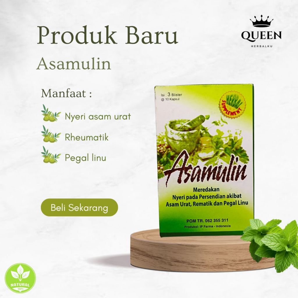 

YEVY80 Asamulin 100% Herbal (Stock Banyak)