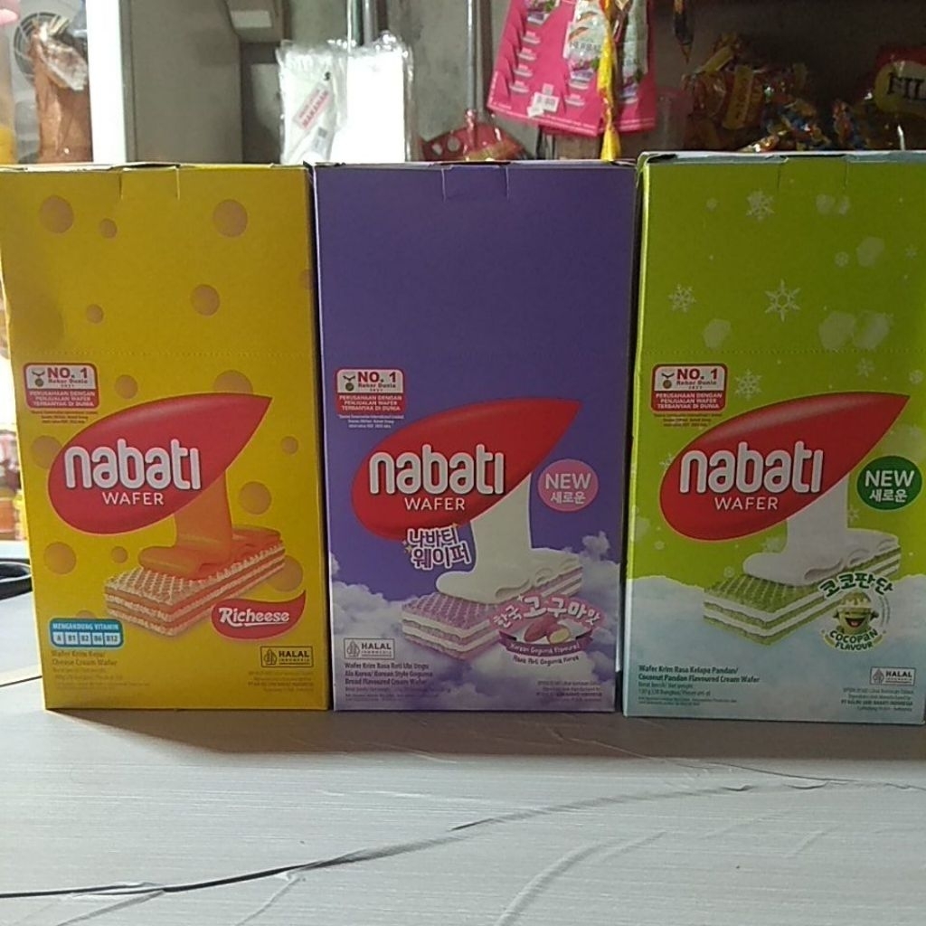 

Nabati wafer isi 20