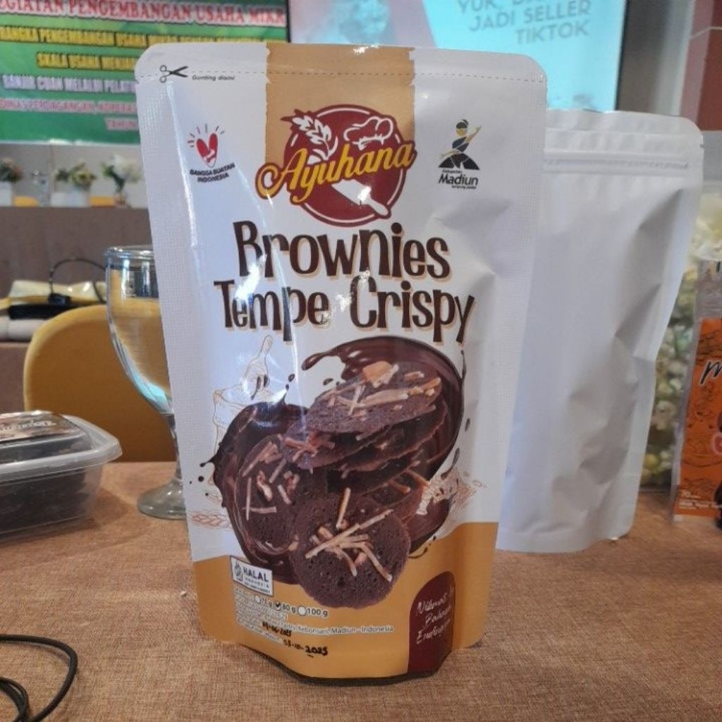 

Brownies Tempe Crispy Premium Ayuhana