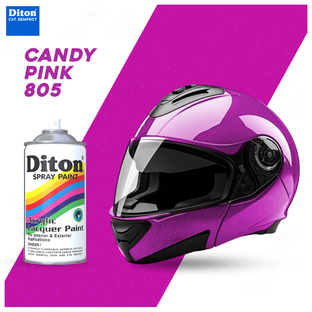 Cat Semprot Diton Spray Paint - Candy Pink 805