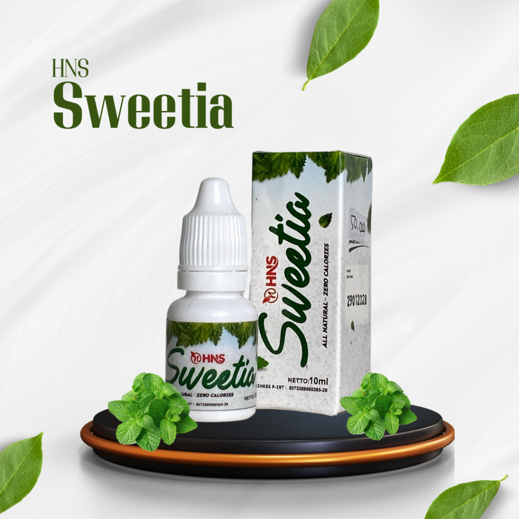 

HNS Sweetia All Natural Zero Calories Pengganti gula untuk penderita diabetes - 10ml