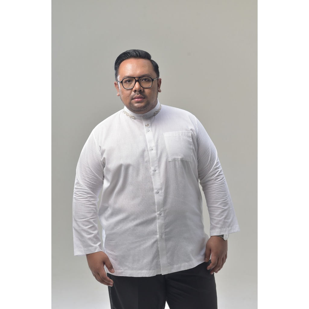 Rabbani - Kemko Syadad Father Size Koko Lengan Panjang Blong Big Size New Arrival 2025